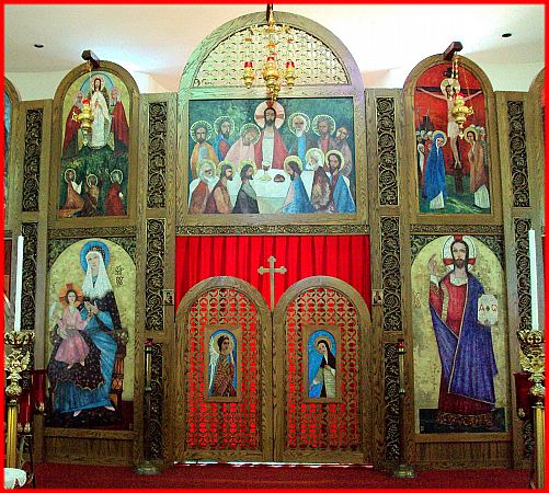 Fr. Emilian Glocar - Iconostasis