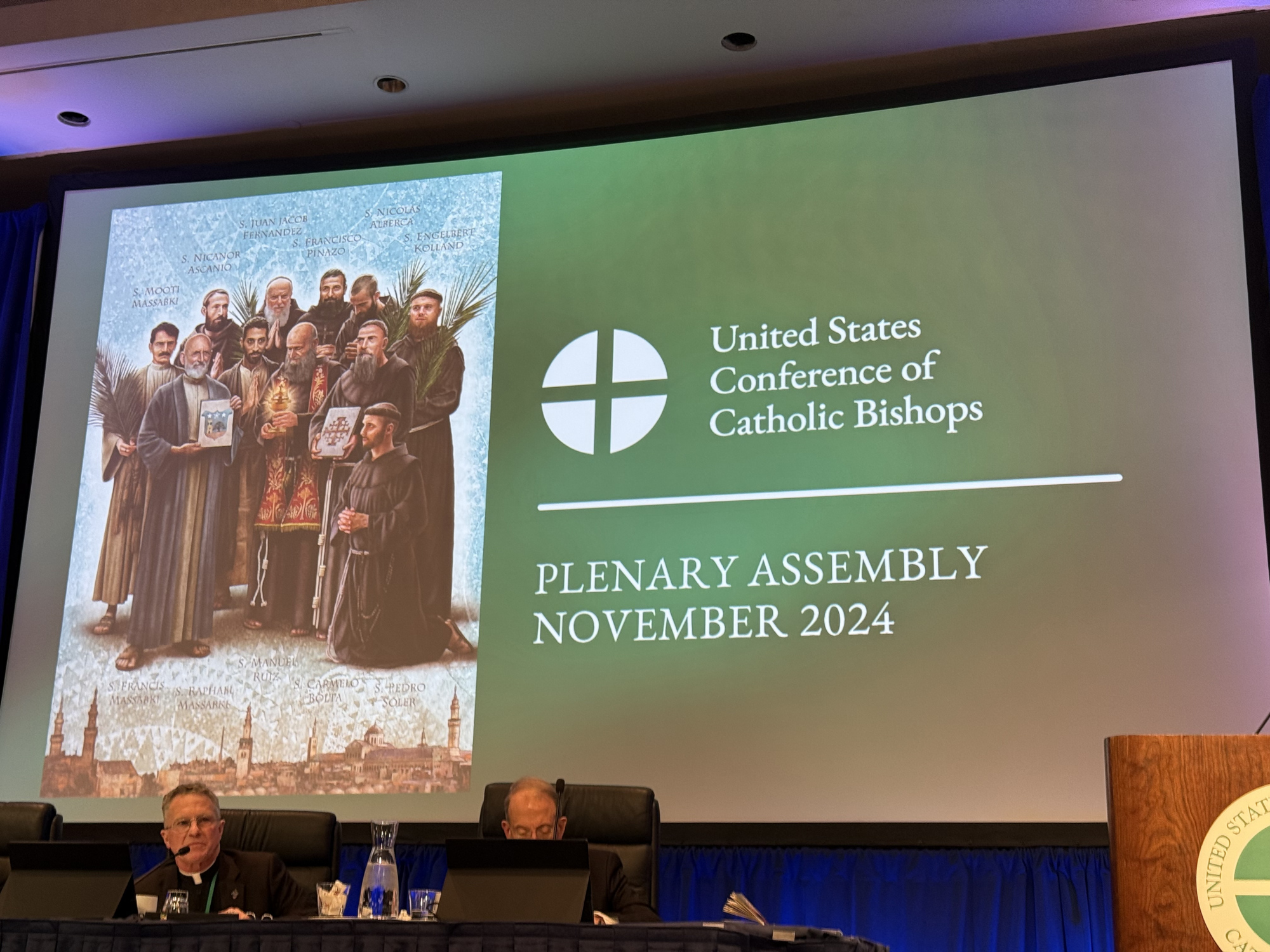 United States Conference of Catholic Bishops held in Baltimore, November 12, 2024