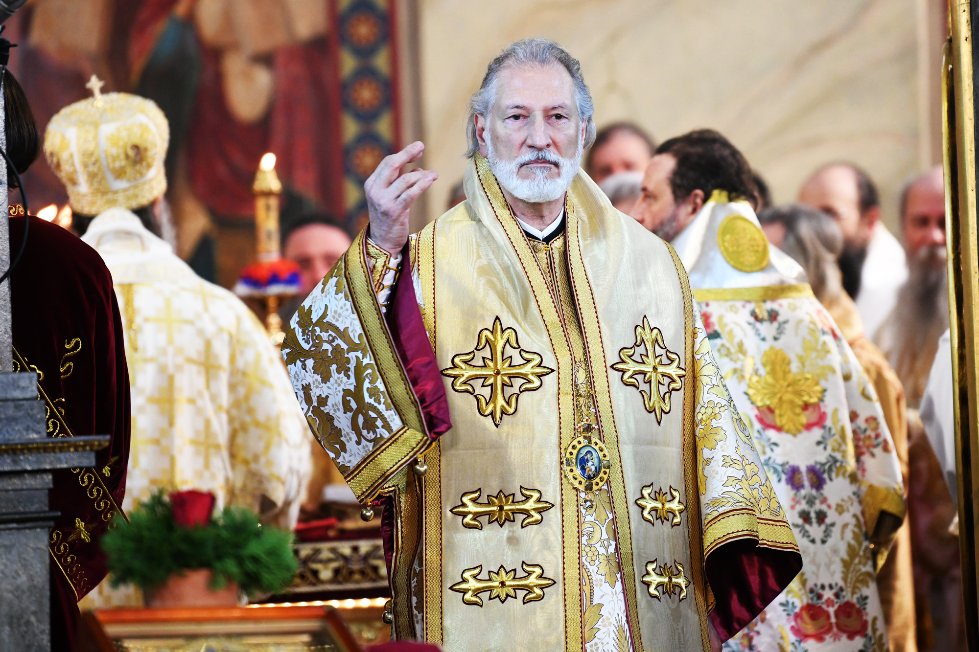 Episkop Irinej Dobrijević, Foto: Vesna Lalić/Nova.rs