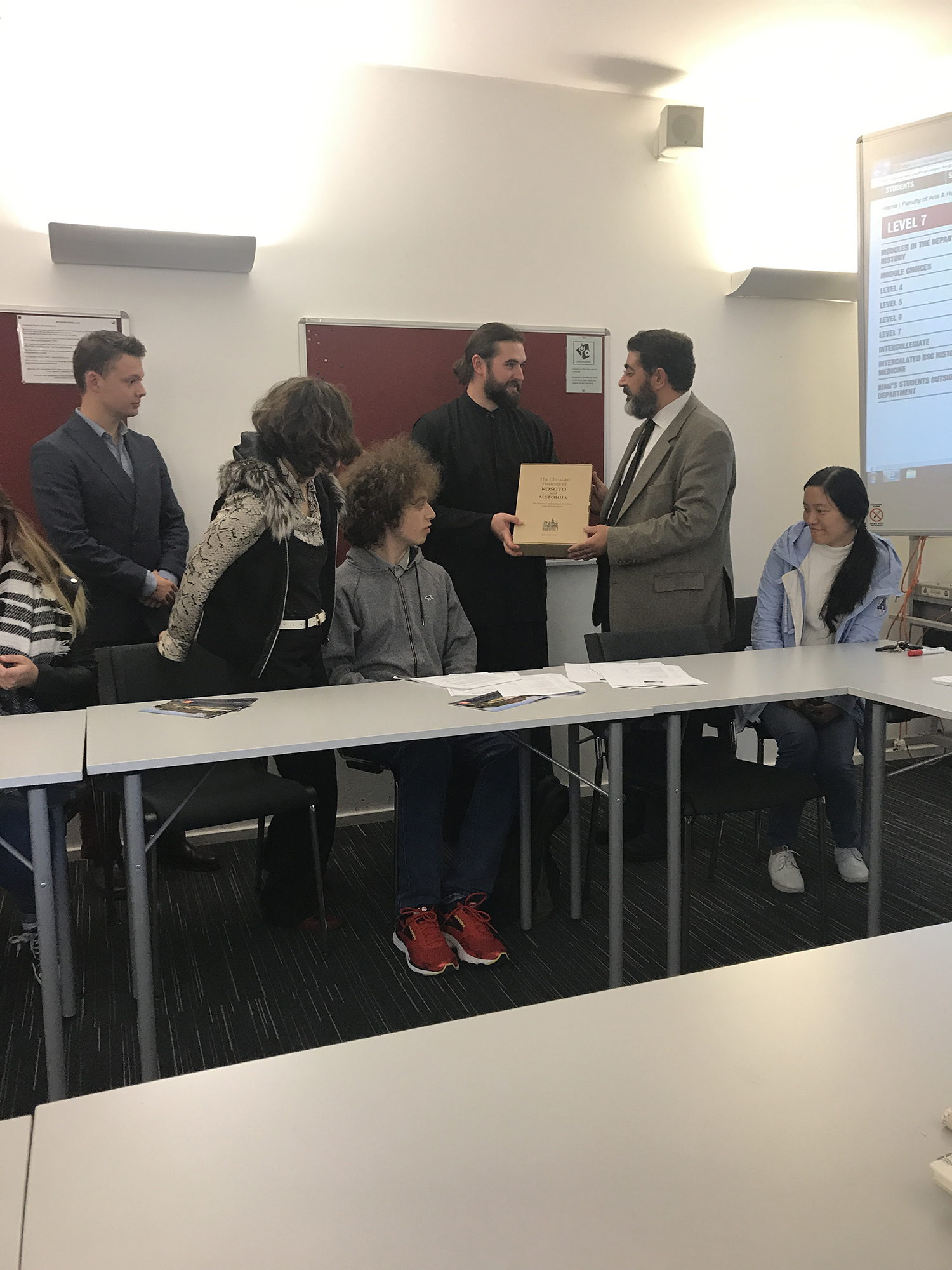 Christian Heritage Book presentation at the Hellenic Institute at Royal Holloway University of London
