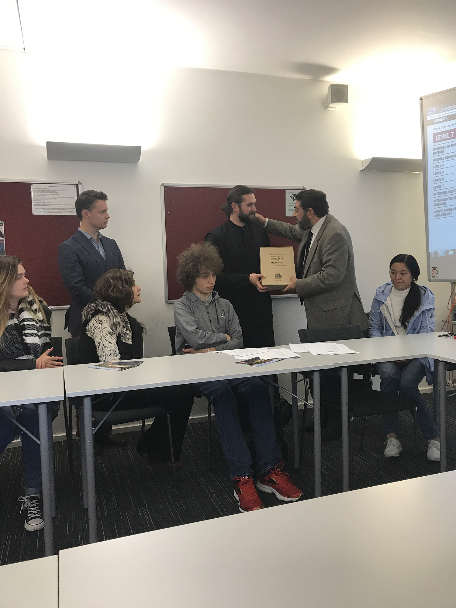 Christian Heritage Book presentation at the Hellenic Institute at Royal Holloway University of London