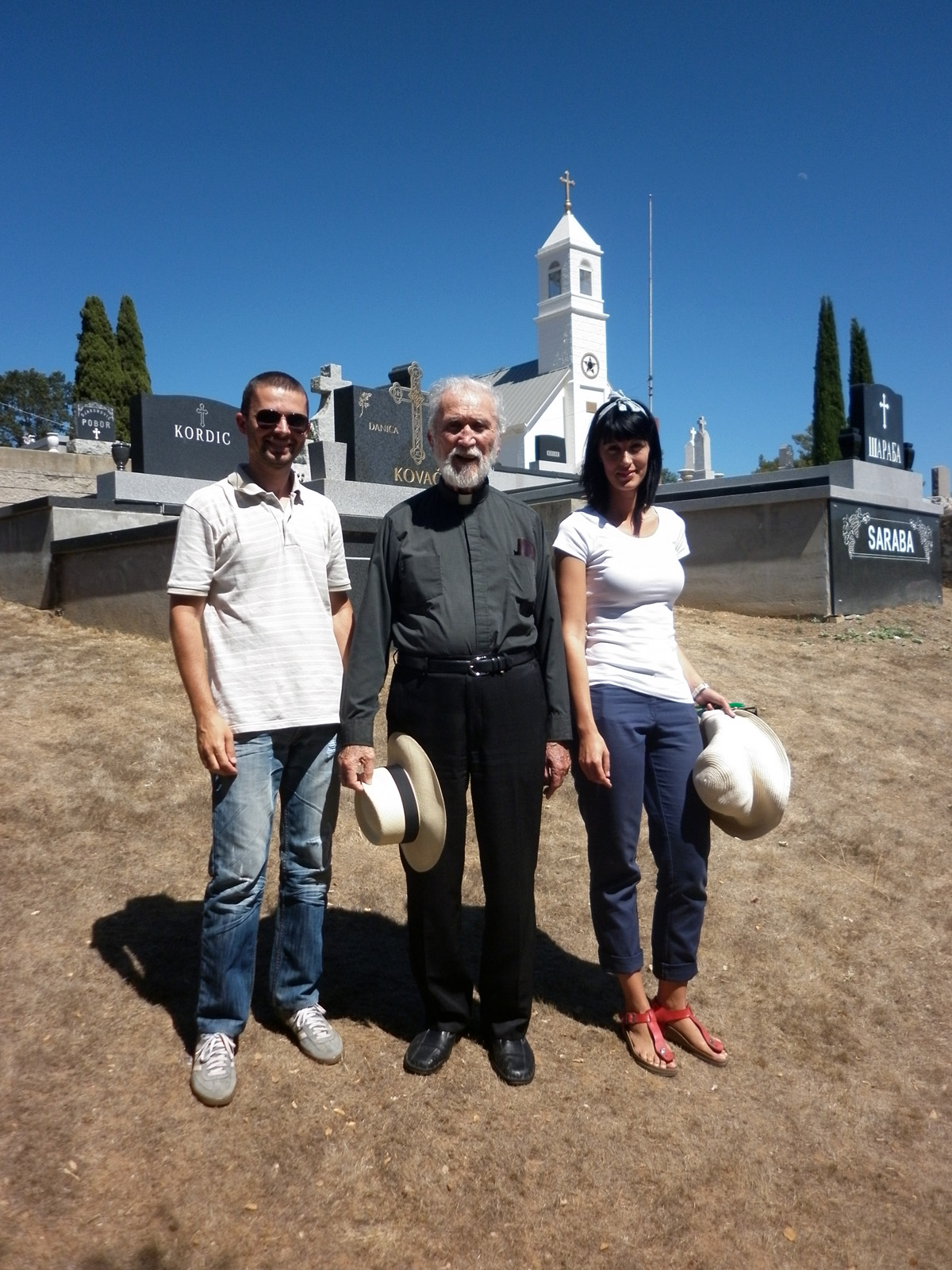 Fr. Dušan Bunjević, Dragana and Stanislav