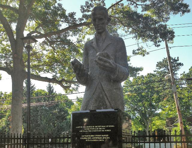Monument of Nikola Tesla