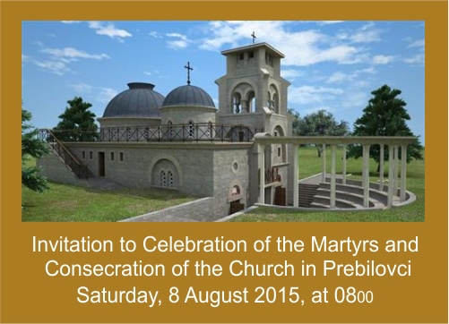 Holy New Martyrs of Prebilovci – Herzegovina