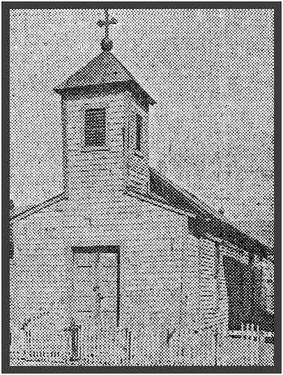 The original home of St. George Serbian Orthodox Church in Kansas City, Kansas, sat on the banks of the Kansas (Kaw) River.