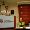 Aleksandar Protić, Mirjana Prljević i Srđan Pavlović na Harvardu