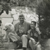Mladin i Anita Zarubica sa psom Kenom u svom hollywoodskom domu | Foto: Privatni album
