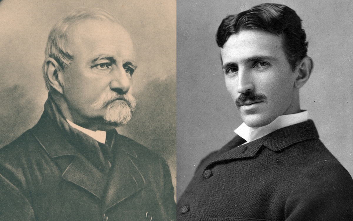 Jovan Jovanović Zmaj i Nikola Tesla